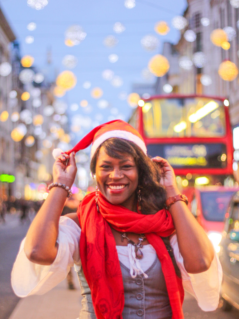the blog abroad, oxford street, christmas in london