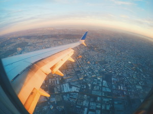 Flying over New York theblogabroad.com