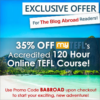 Get TEFL Certification 35% Off | TheBlogAbroad.com